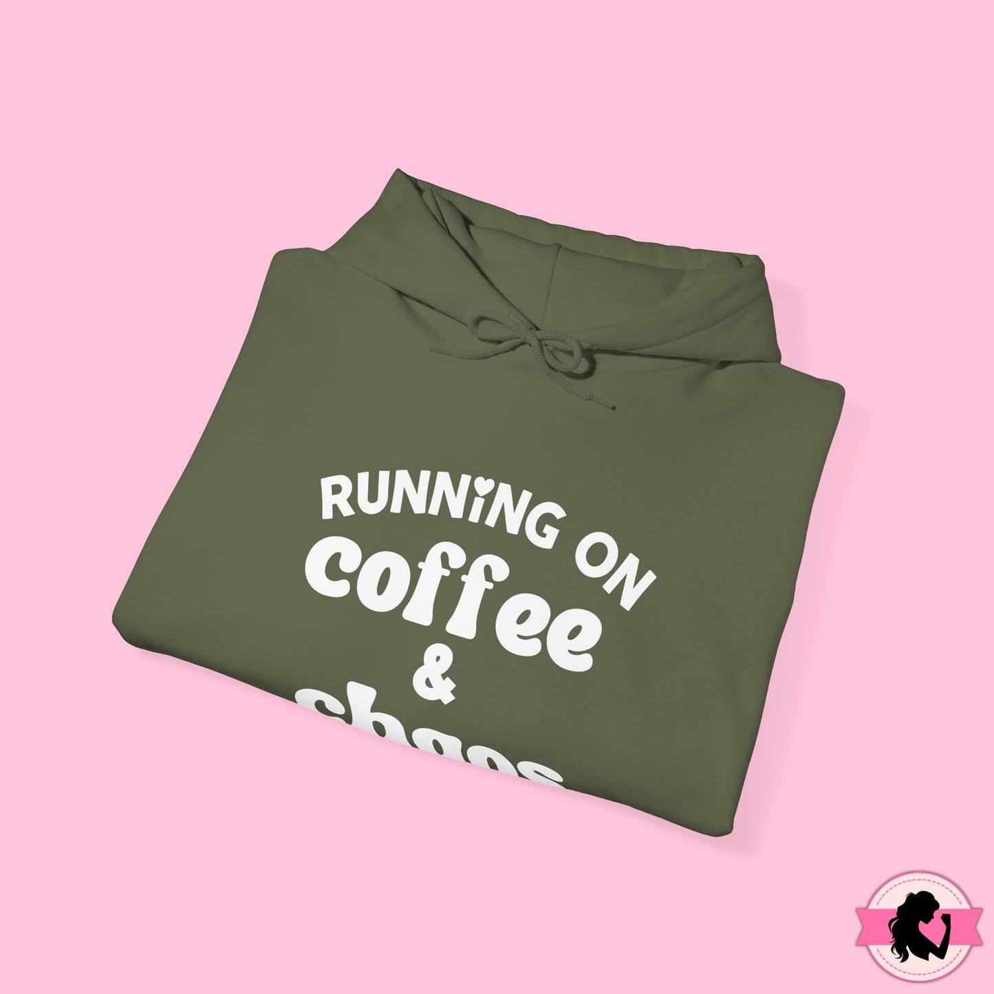 Running on Coffee and Chaos Hoodie