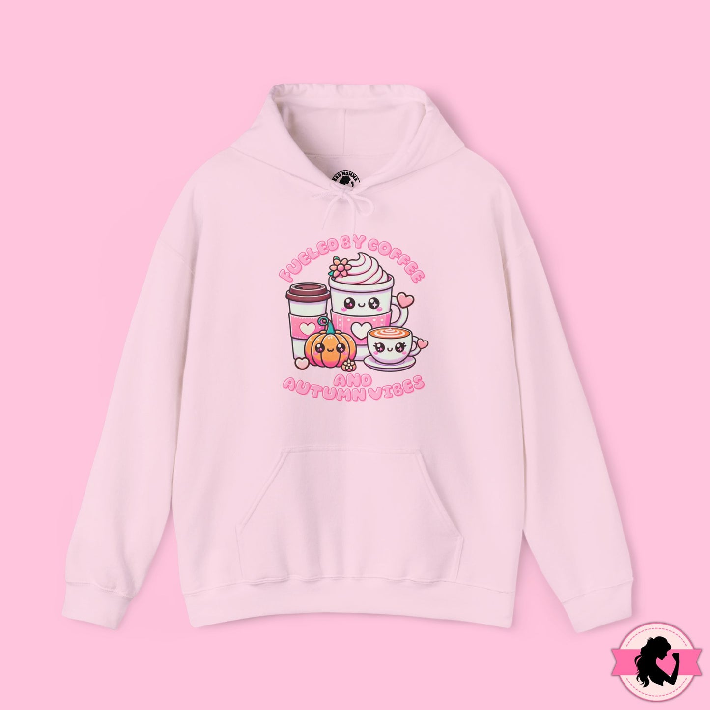 Fueled by Coffee and Autumn Vibes Hoodie