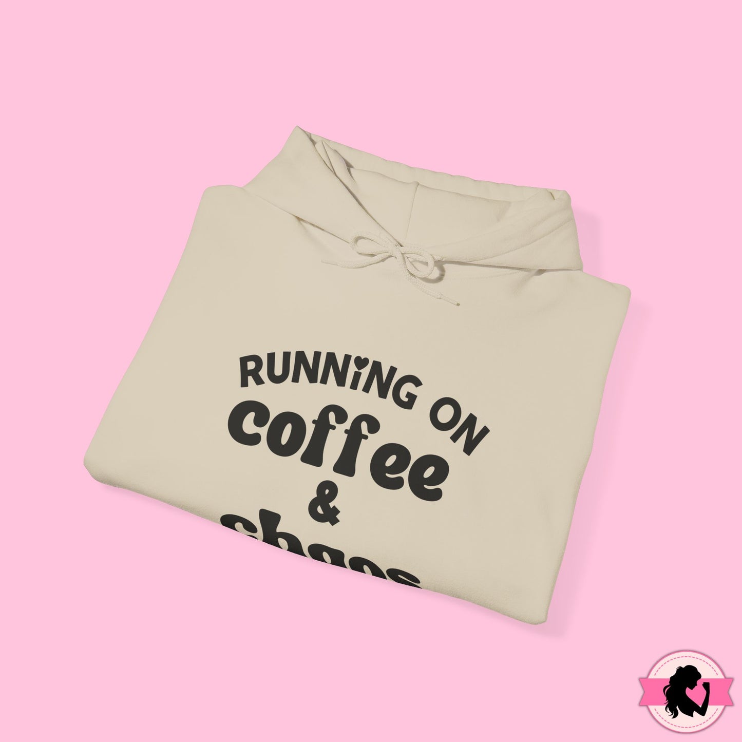 Running on Coffee and Chaos Hoodie