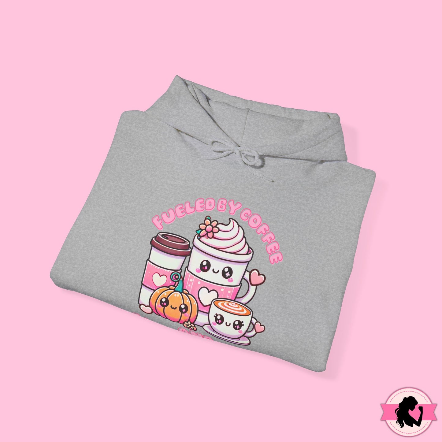 Fueled by Coffee and Autumn Vibes Hoodie