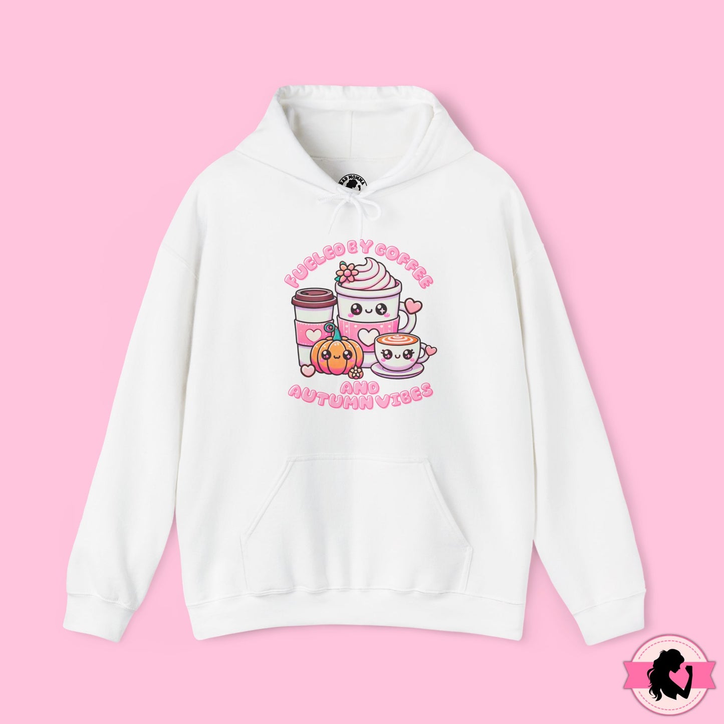 Fueled by Coffee and Autumn Vibes Hoodie