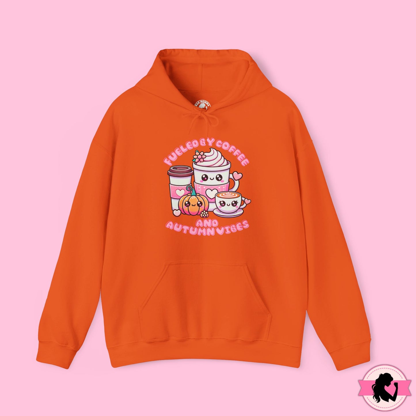 Fueled by Coffee and Autumn Vibes Hoodie