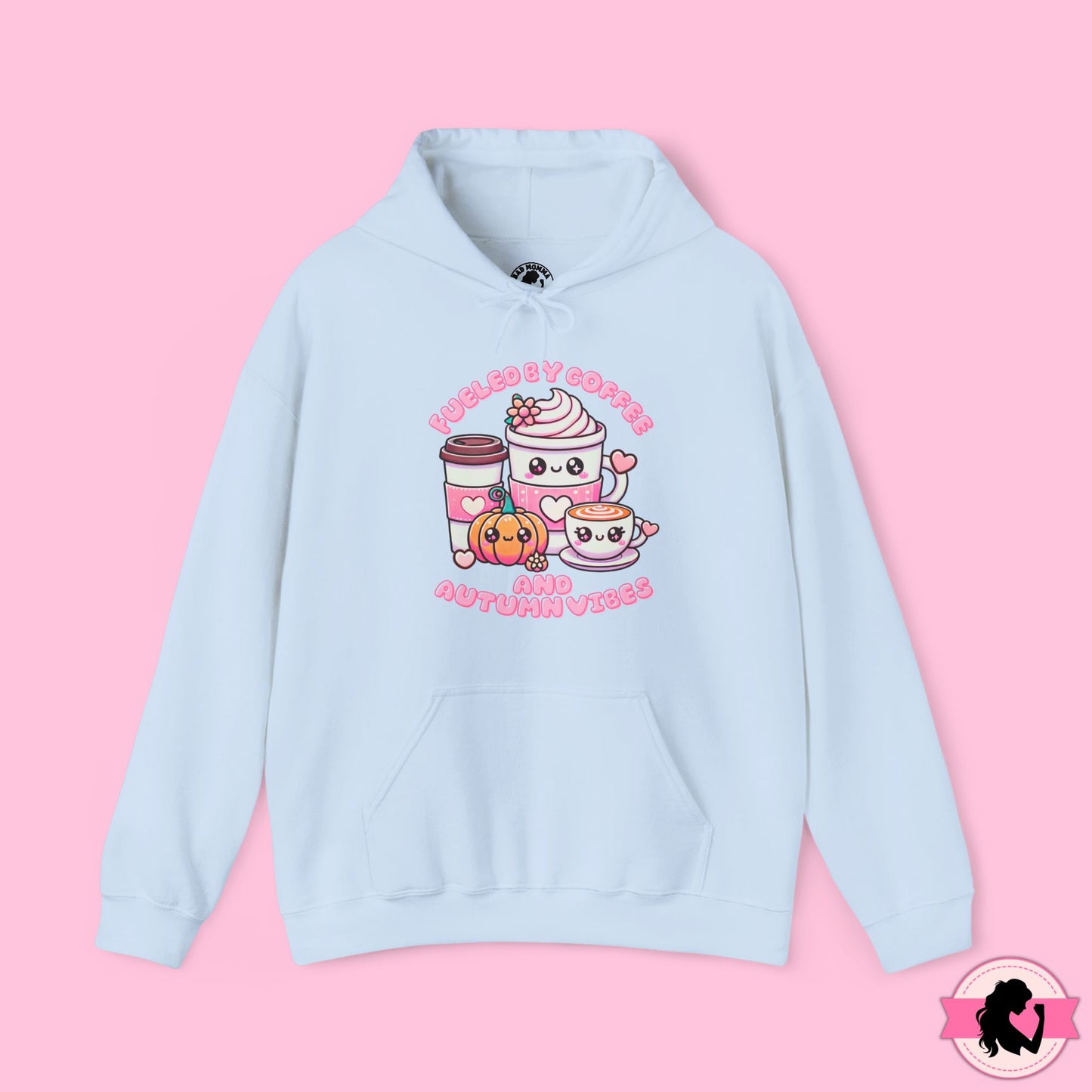 Fueled by Coffee and Autumn Vibes Hoodie