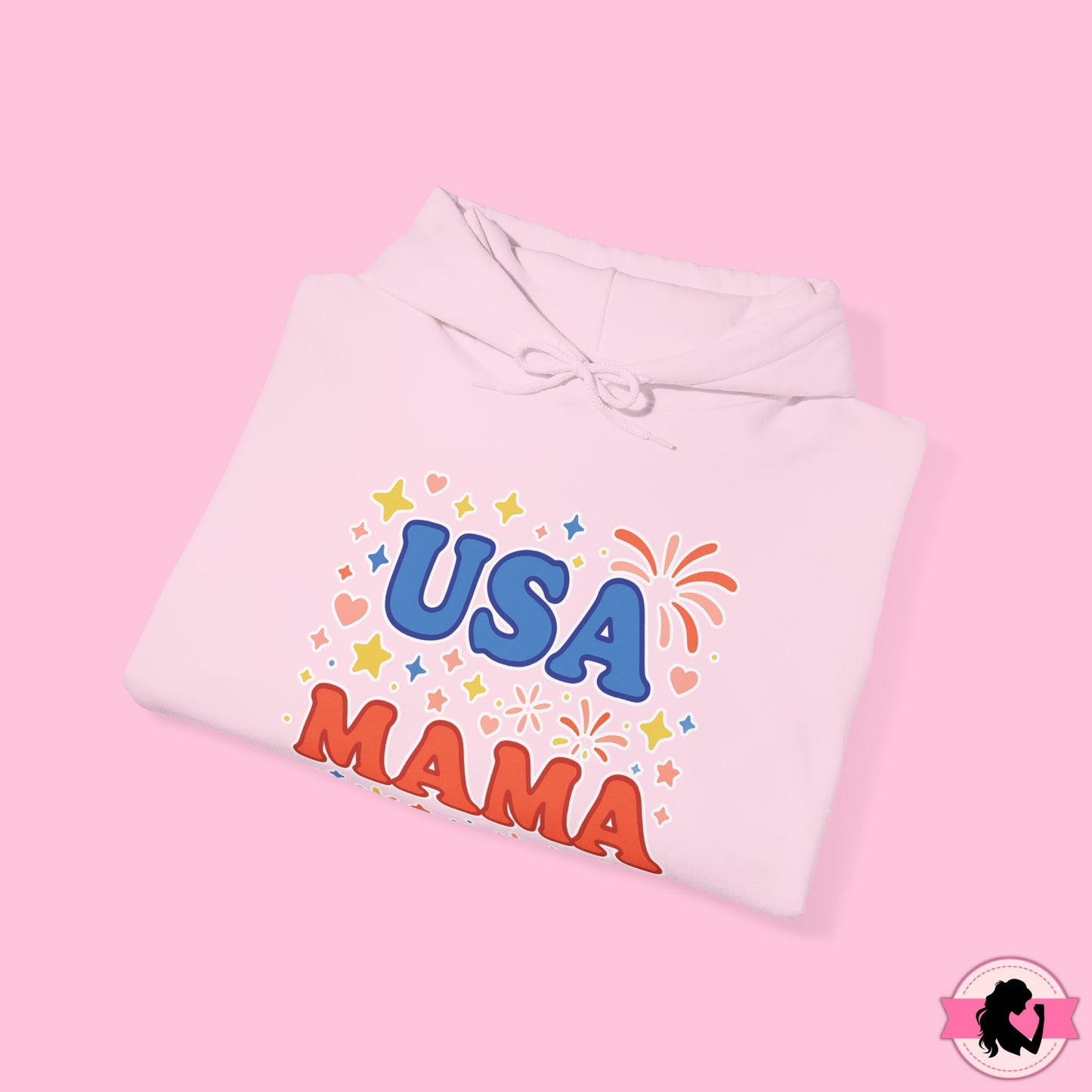 USA Mama Hoodie