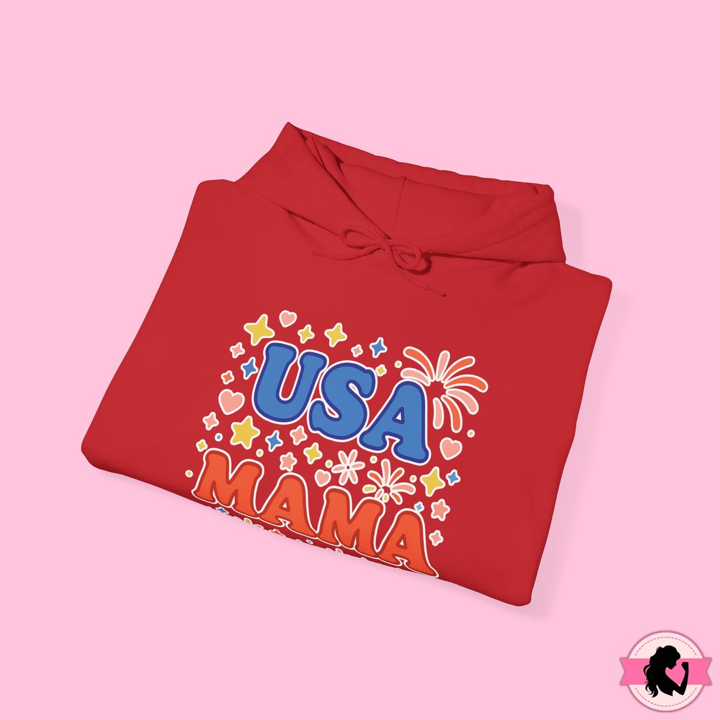 USA Mama Hoodie