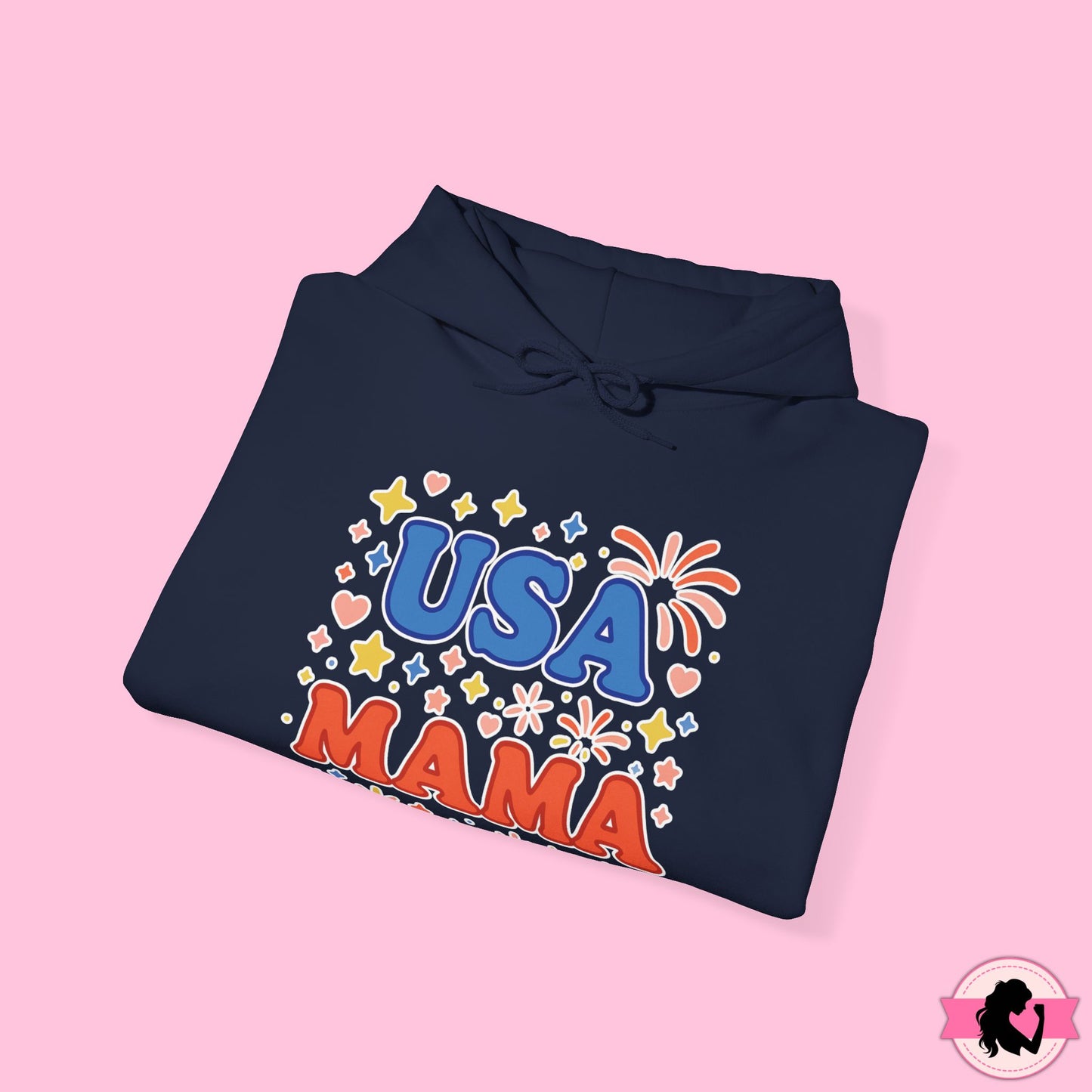 USA Mama Hoodie