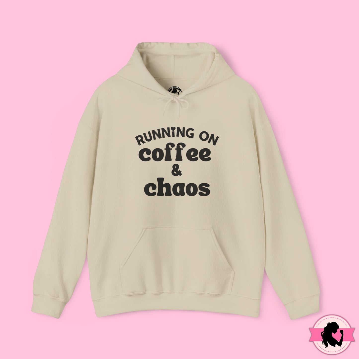 Running on Coffee and Chaos Hoodie
