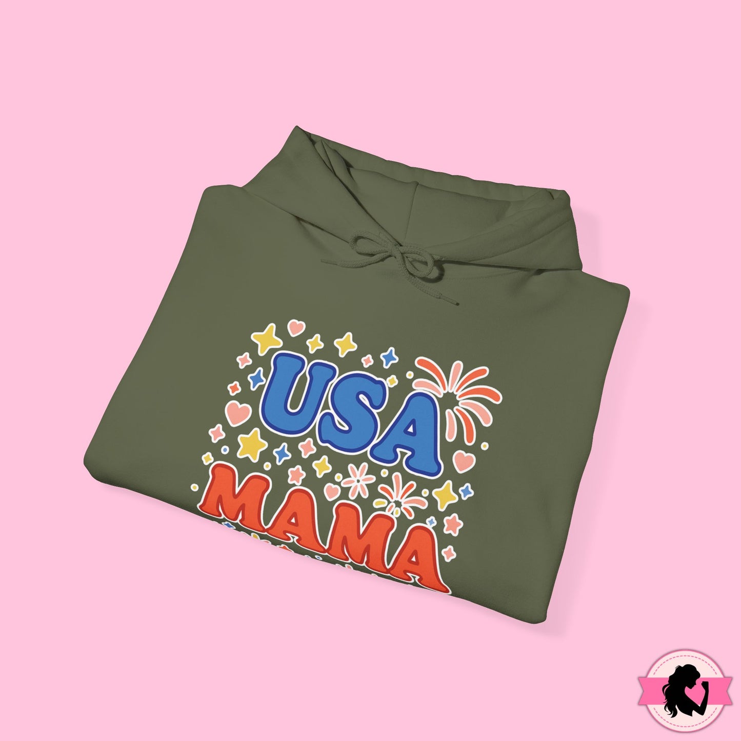 USA Mama Hoodie