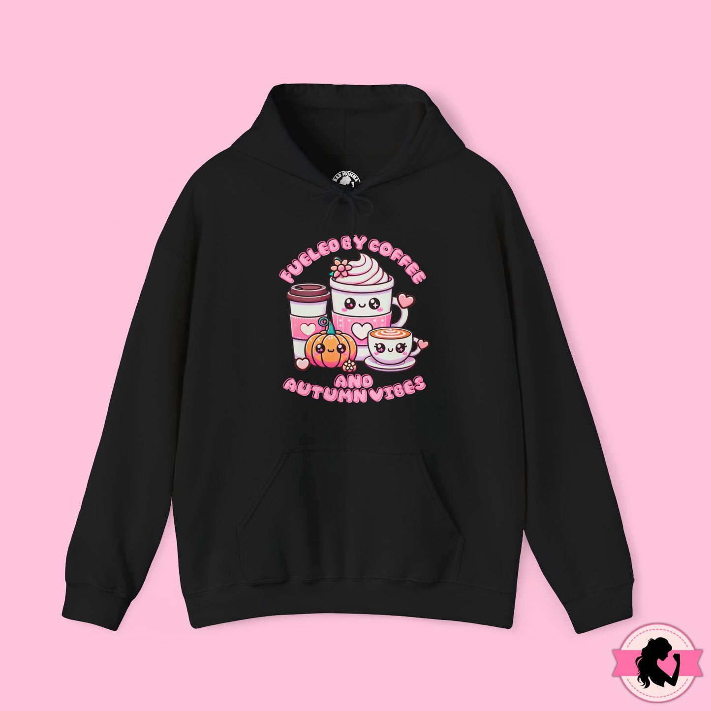 Fueled by Coffee and Autumn Vibes Hoodie