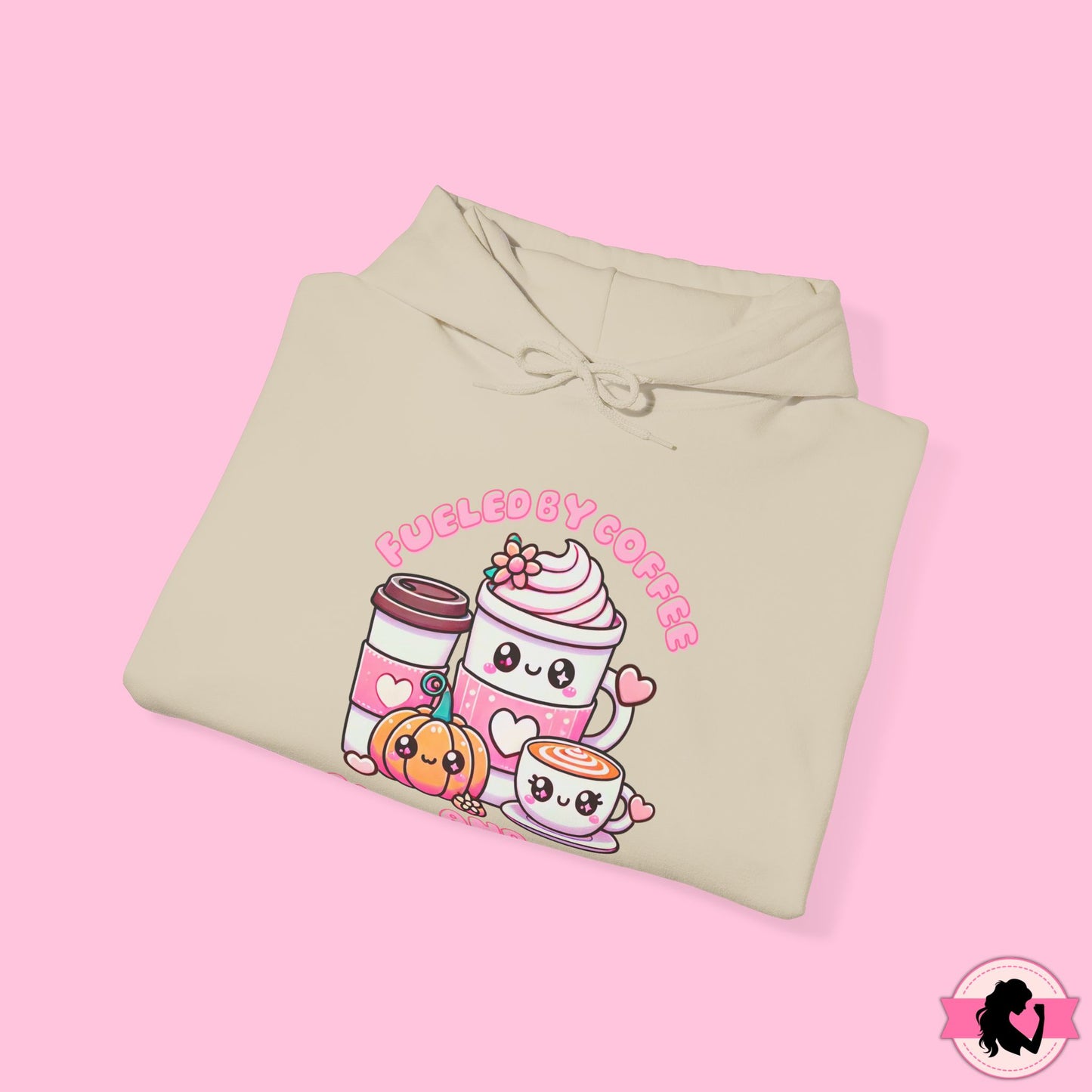 Fueled by Coffee and Autumn Vibes Hoodie