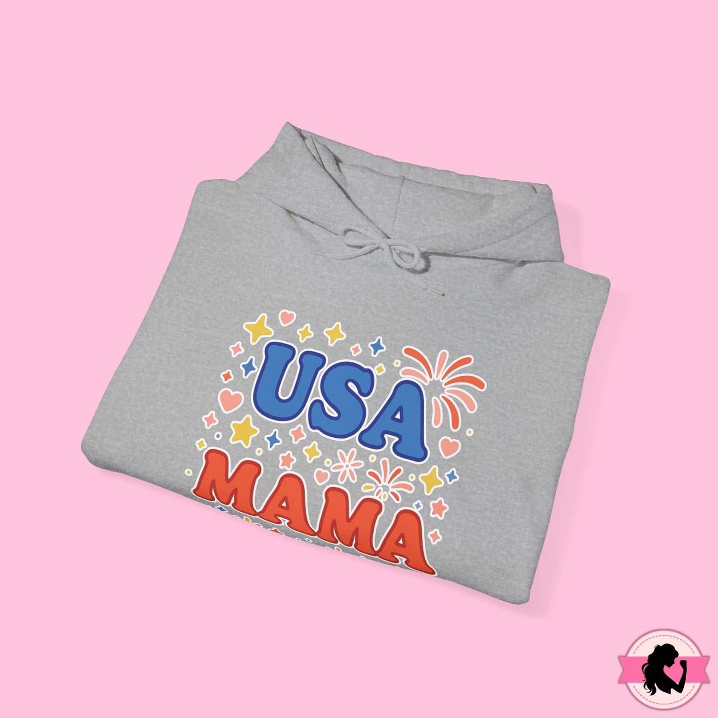 USA Mama Hoodie