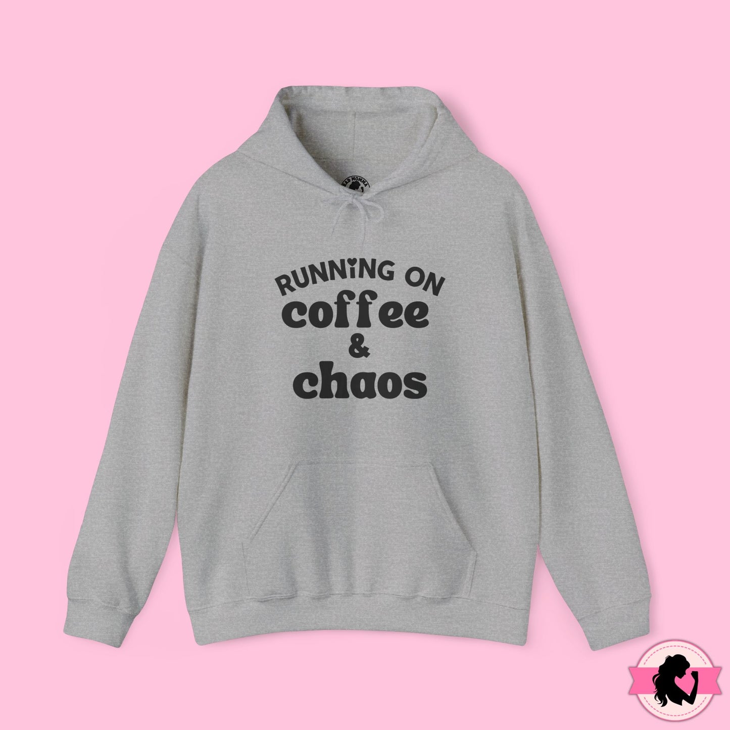 Running on Coffee and Chaos Hoodie