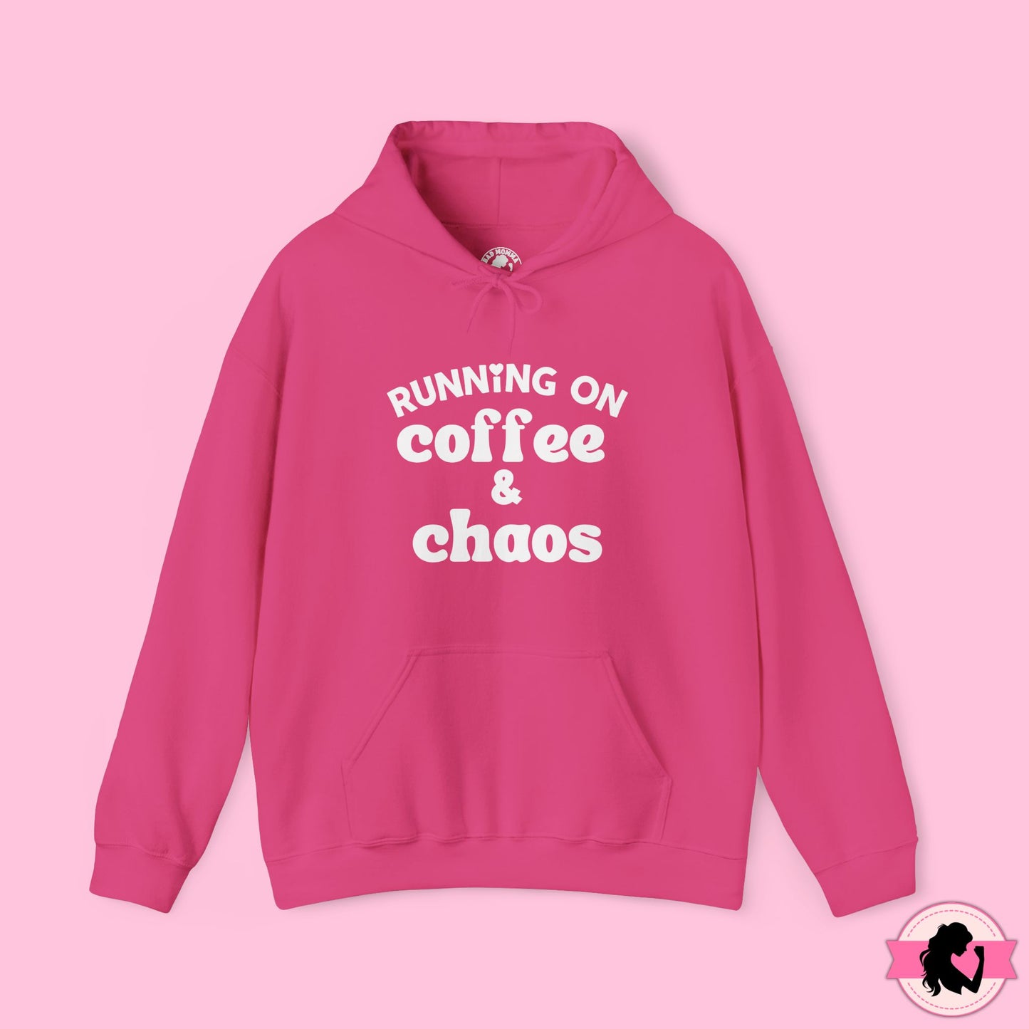Running on Coffee and Chaos Hoodie