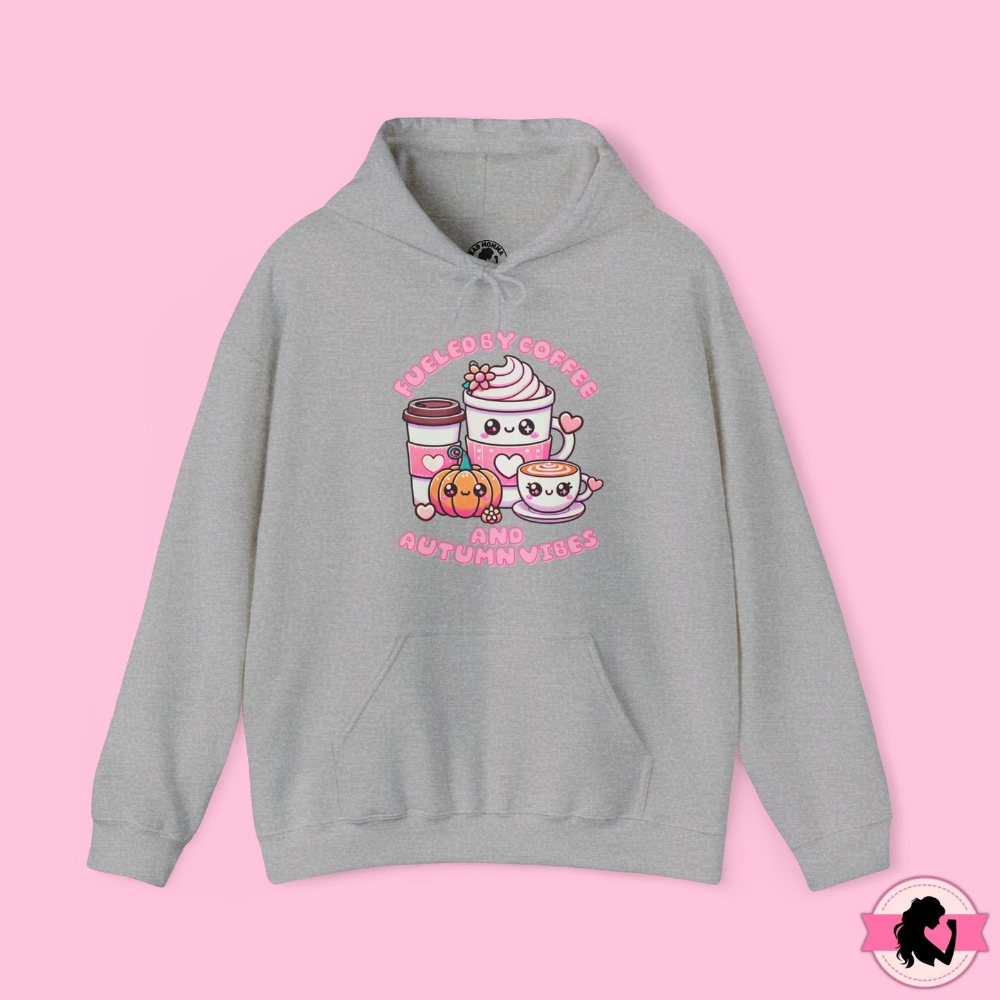 Fueled by Coffee and Autumn Vibes Hoodie