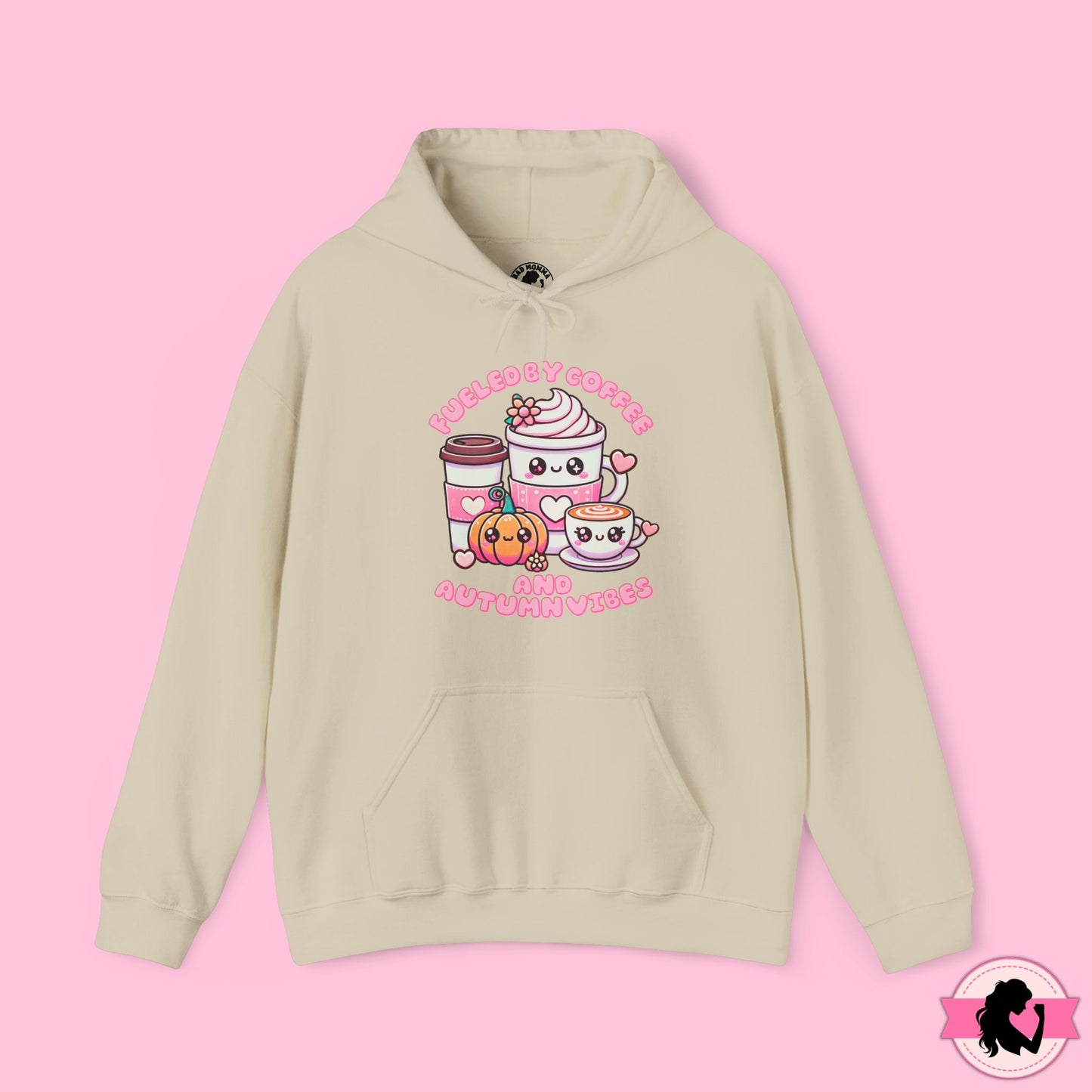 Fueled by Coffee and Autumn Vibes Hoodie