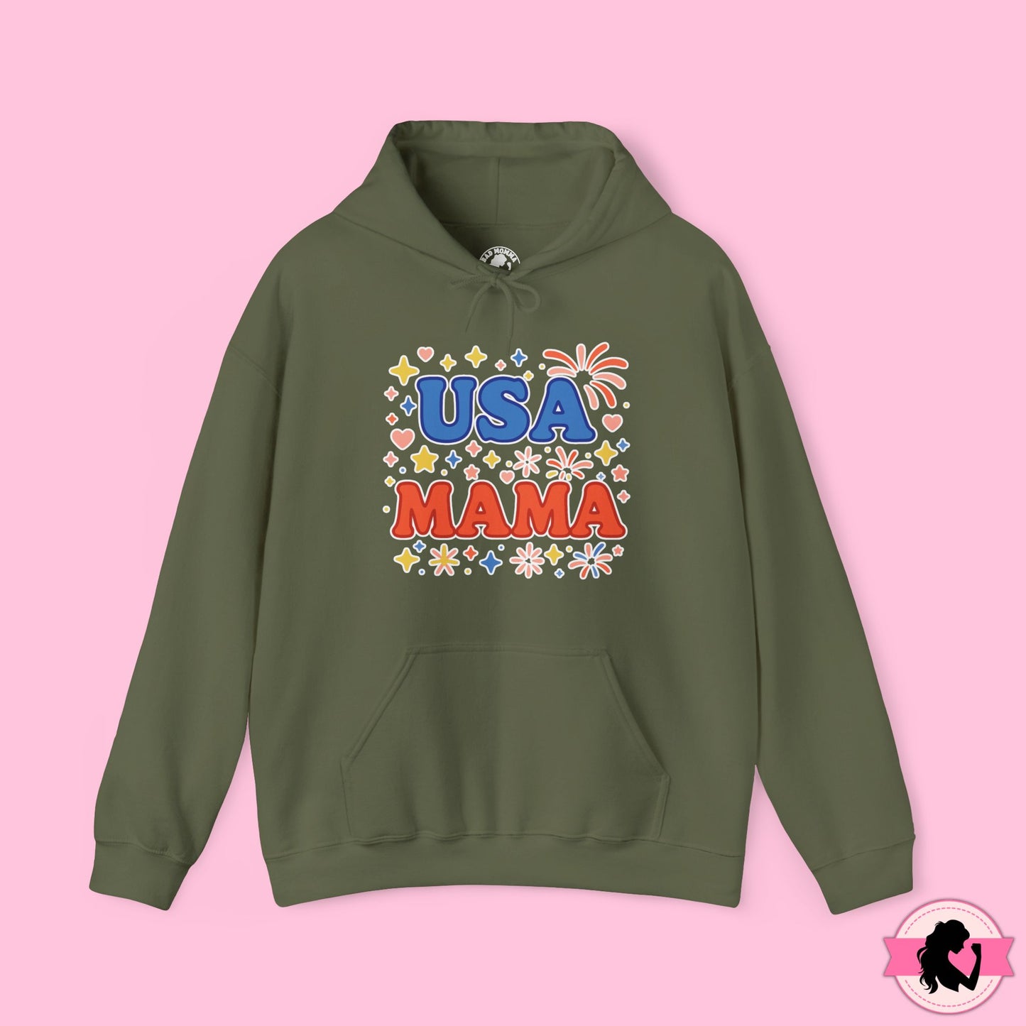 USA Mama Hoodie