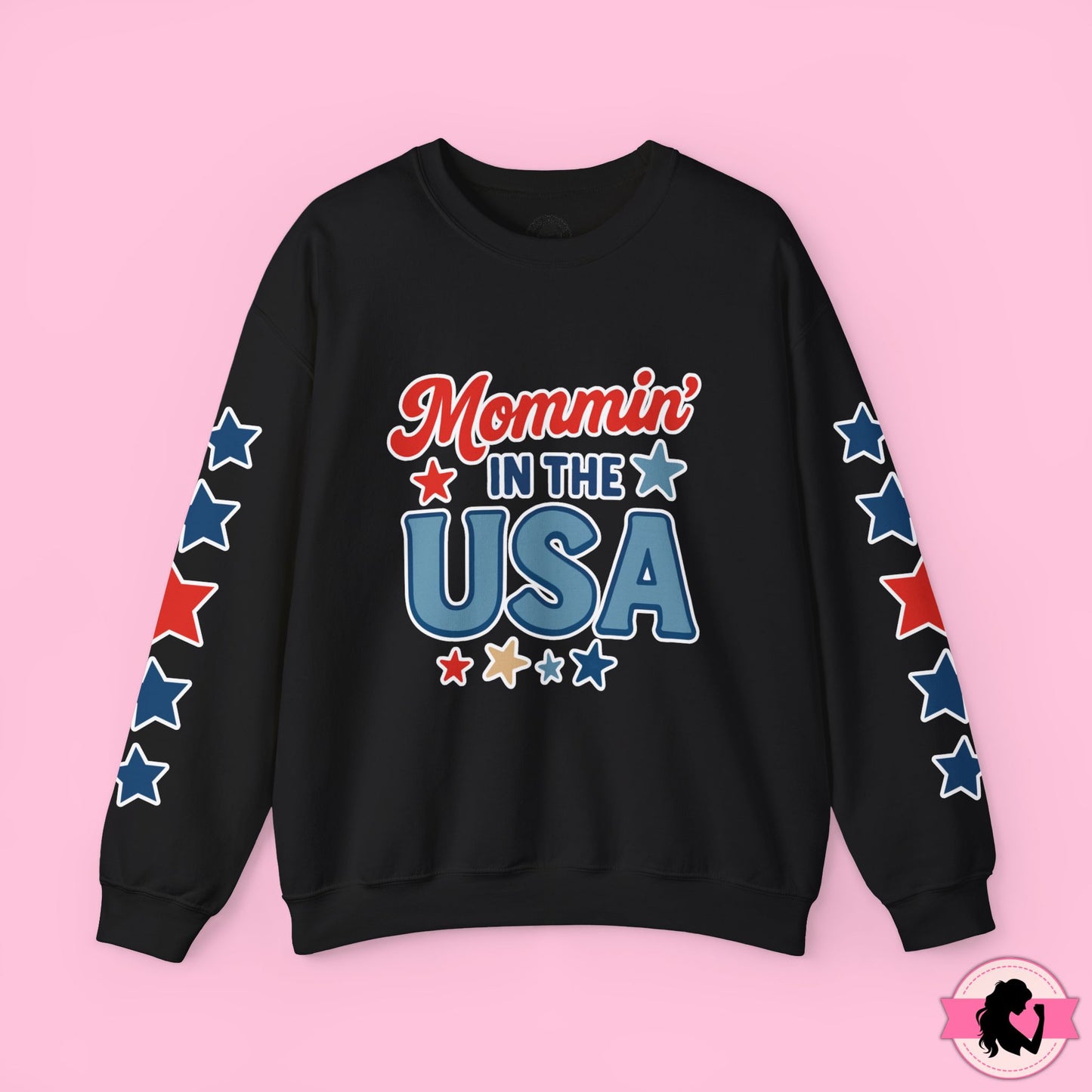 Mommin in the USA Sweatshirt