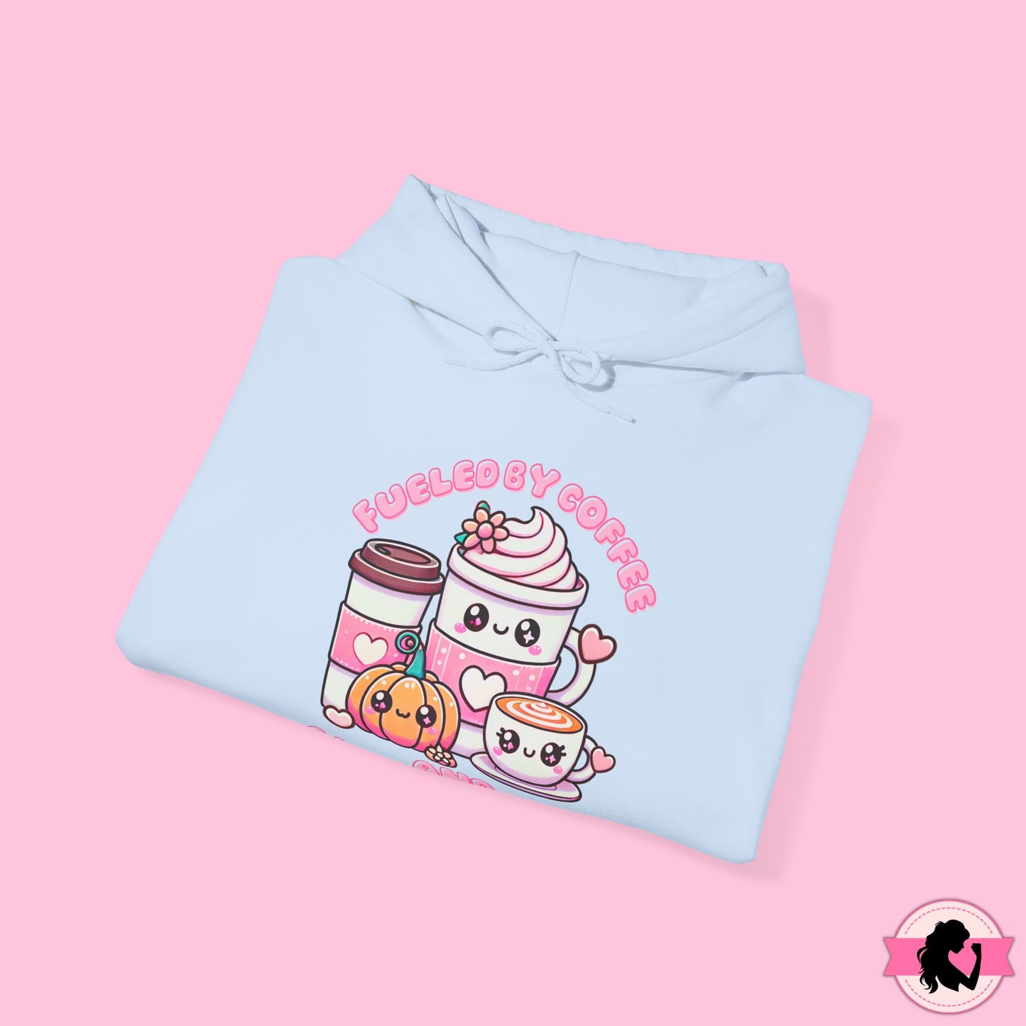 Fueled by Coffee and Autumn Vibes Hoodie