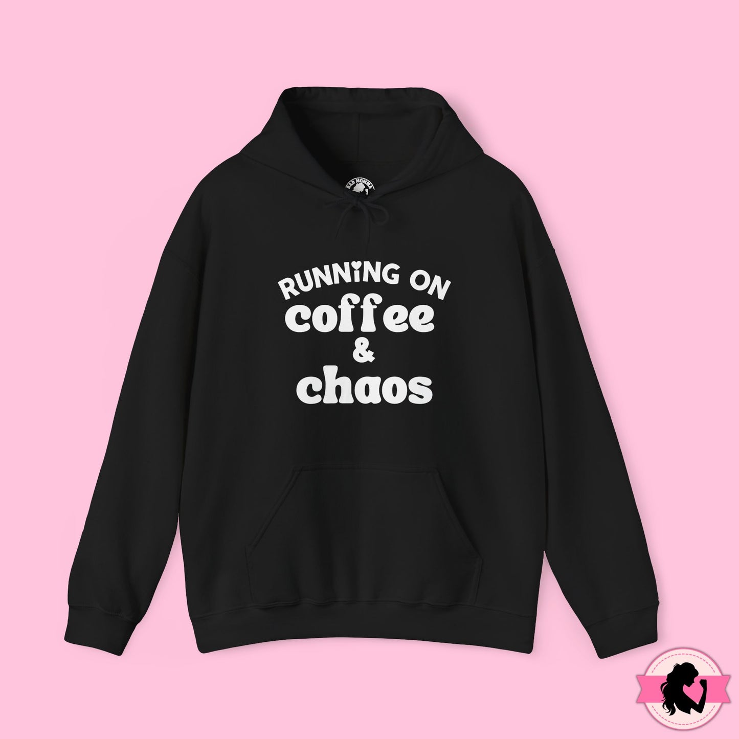 Running on Coffee and Chaos Hoodie