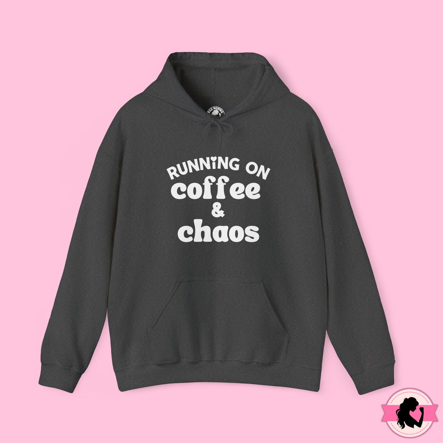 Running on Coffee and Chaos Hoodie