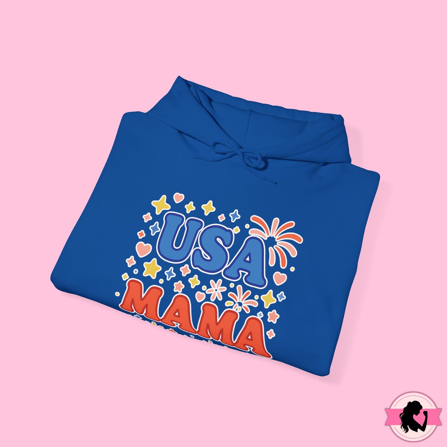 USA Mama Hoodie