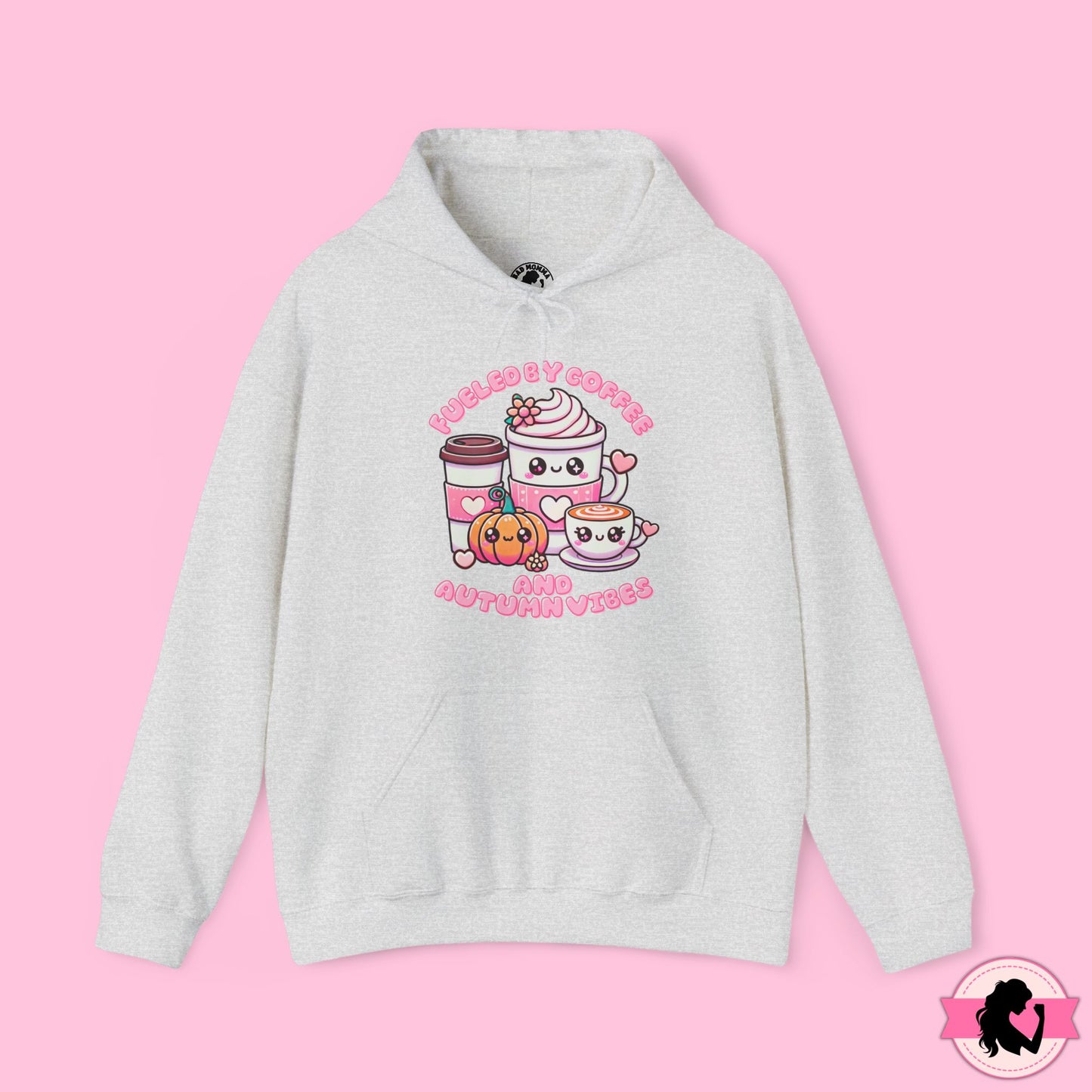 Fueled by Coffee and Autumn Vibes Hoodie
