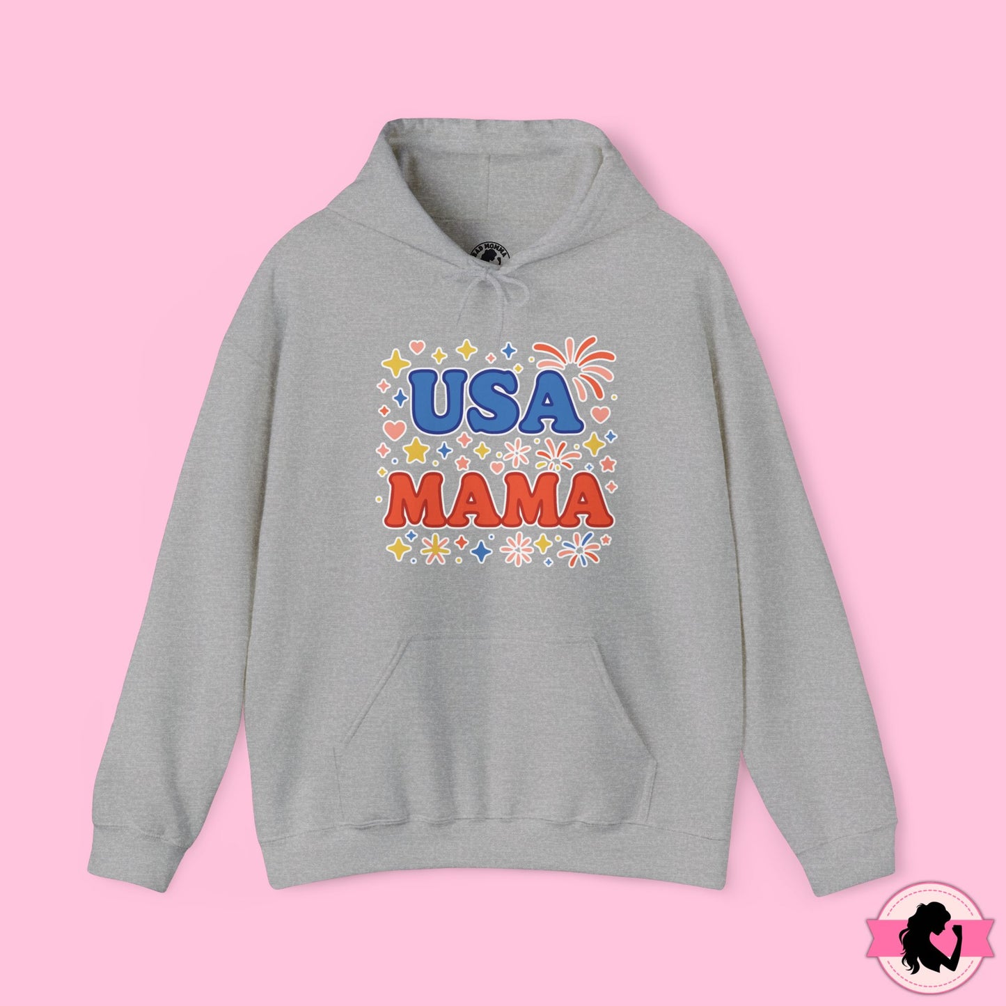 USA Mama Hoodie