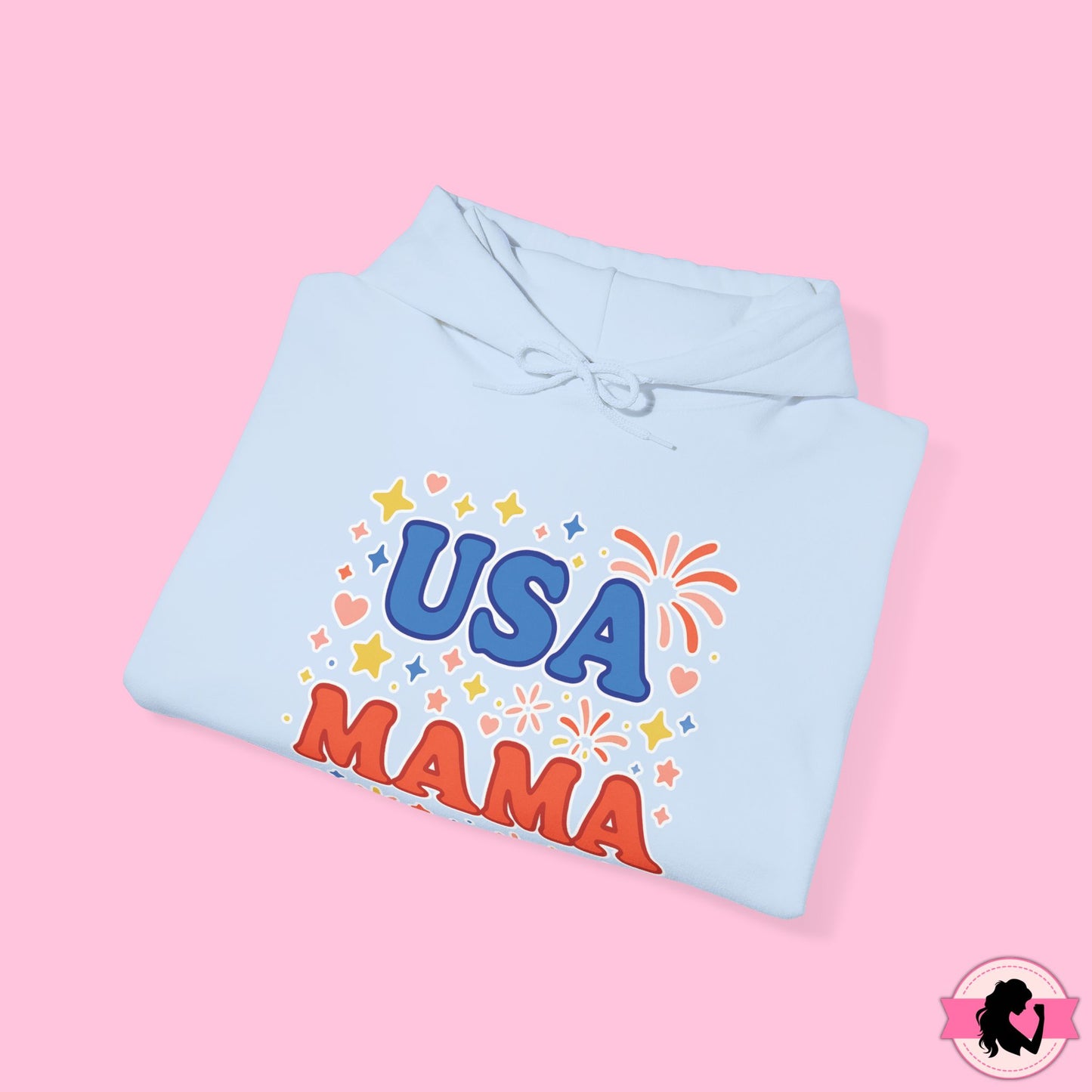 USA Mama Hoodie