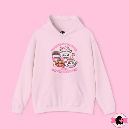 Fueled by Coffee and Autumn Vibes Hoodie