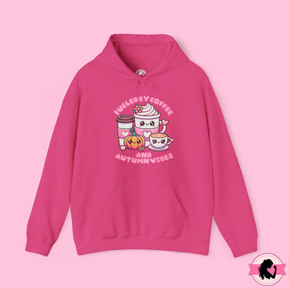 Fueled by Coffee and Autumn Vibes Hoodie