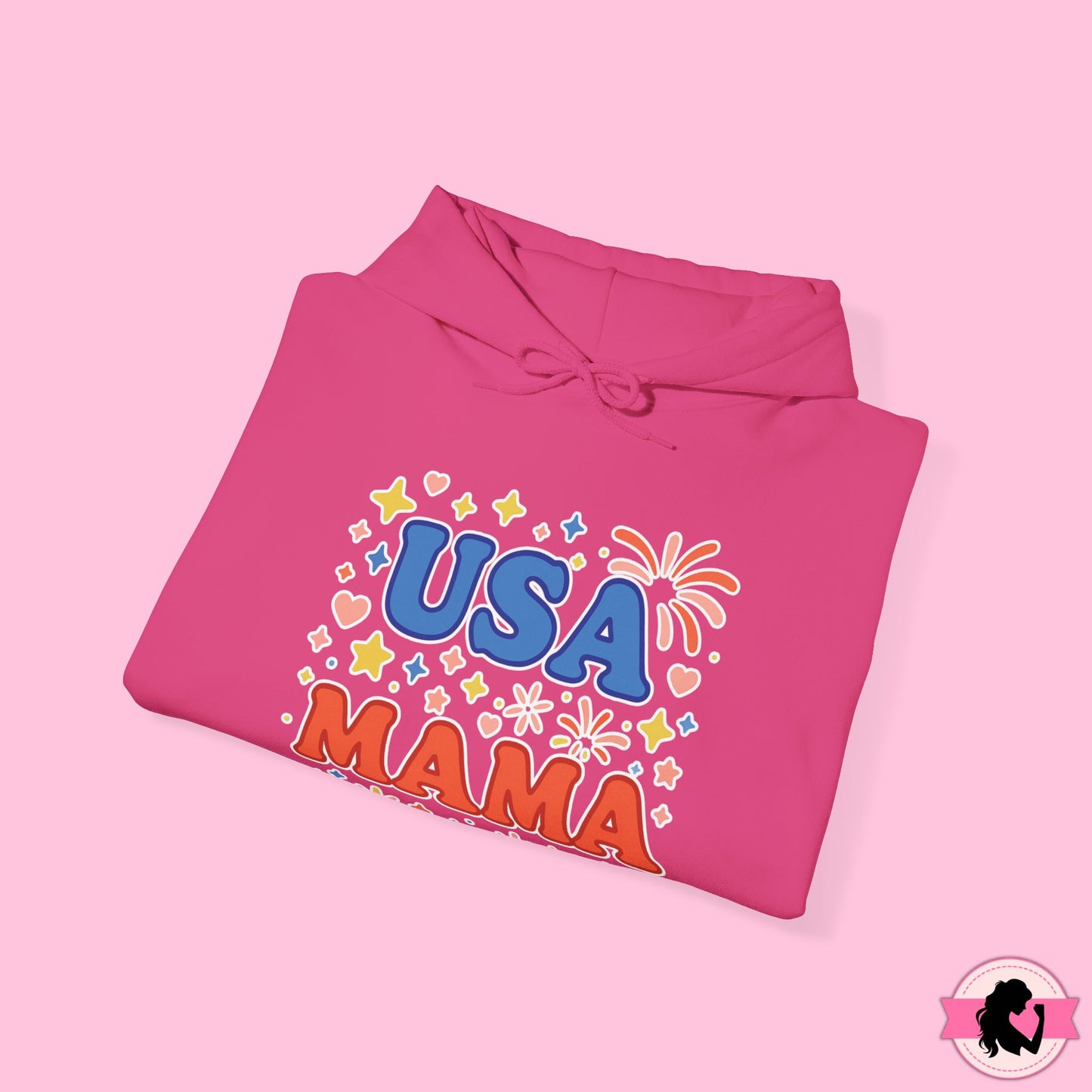 USA Mama Hoodie