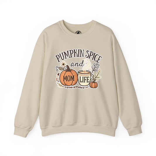 Pumpkin Spice and Mom Life Fall Sweatshirt