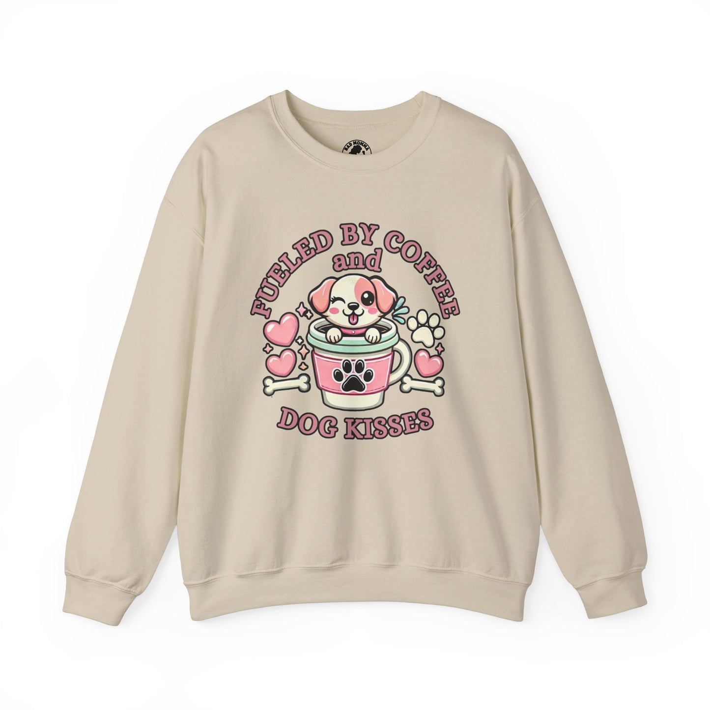 Fueled By Coffee and Dog Kisses Sweatshirt