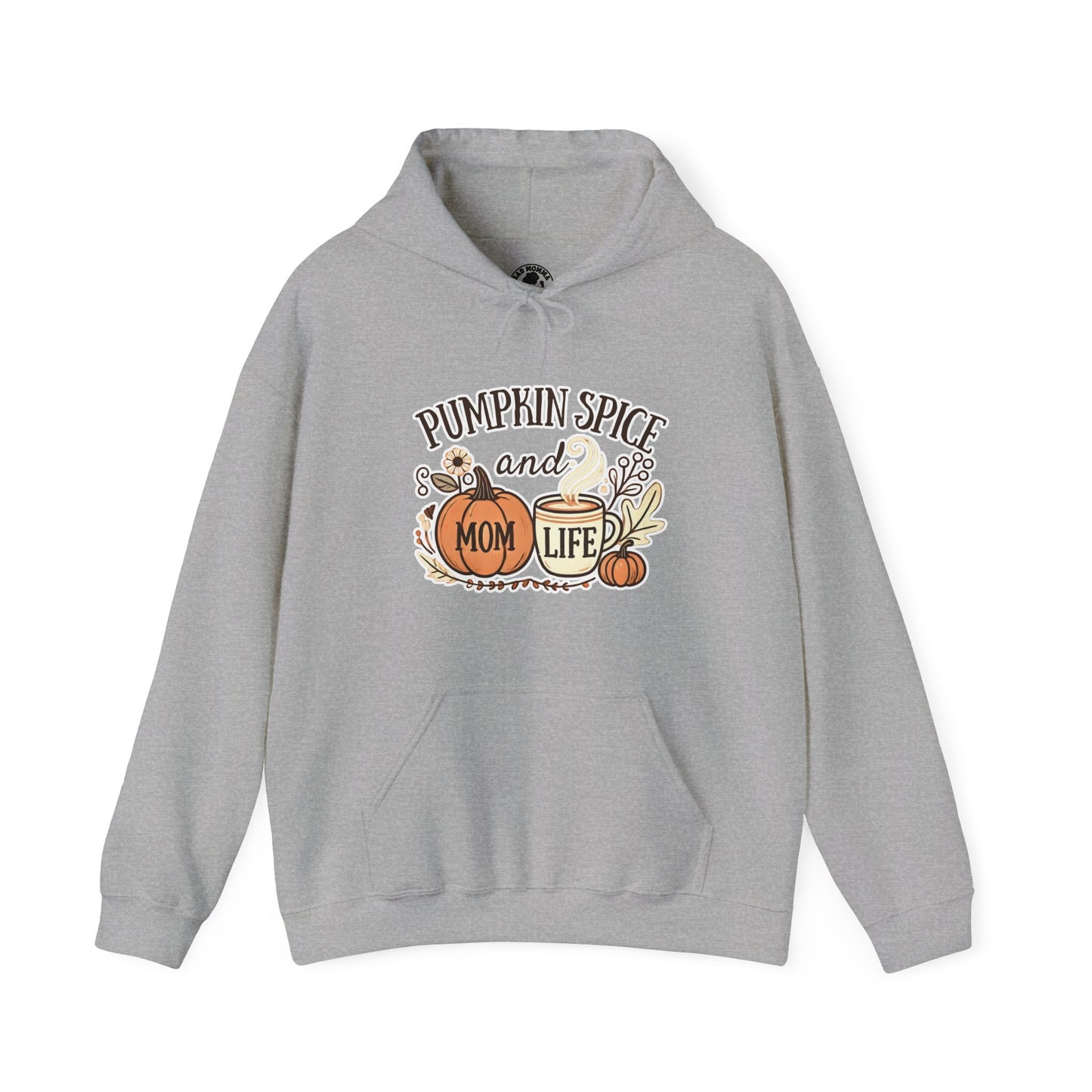 Pumpkin Spice and Mom Life Fall Hoodie