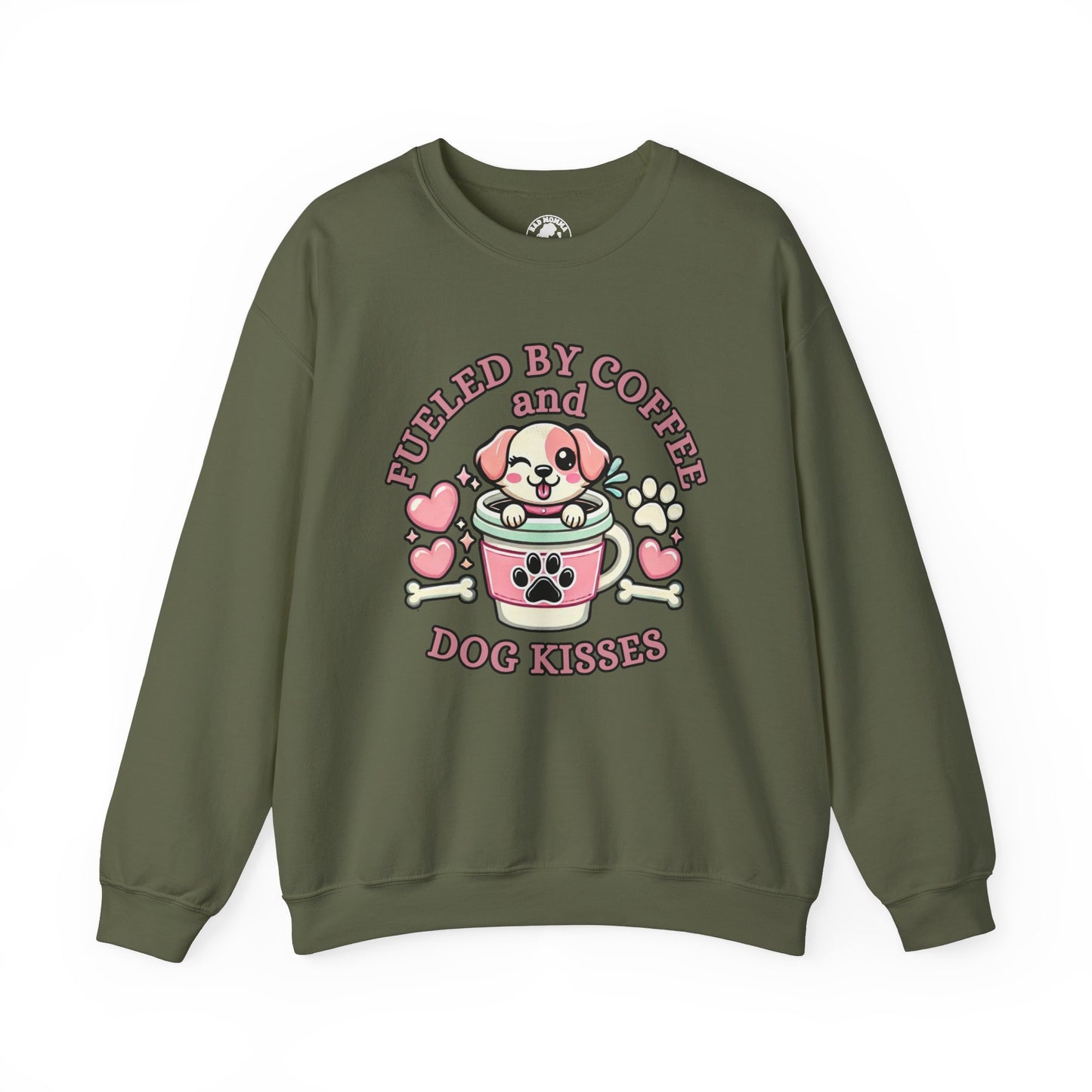 Fueled By Coffee and Dog Kisses Sweatshirt