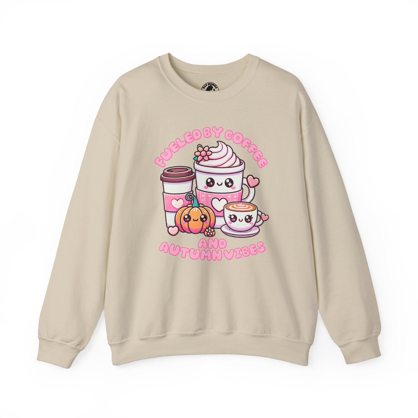 Fueled By Coffee and Autumn Vibes Sweatshirt