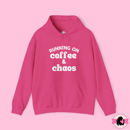 Running on Coffee and Chaos Hoodie