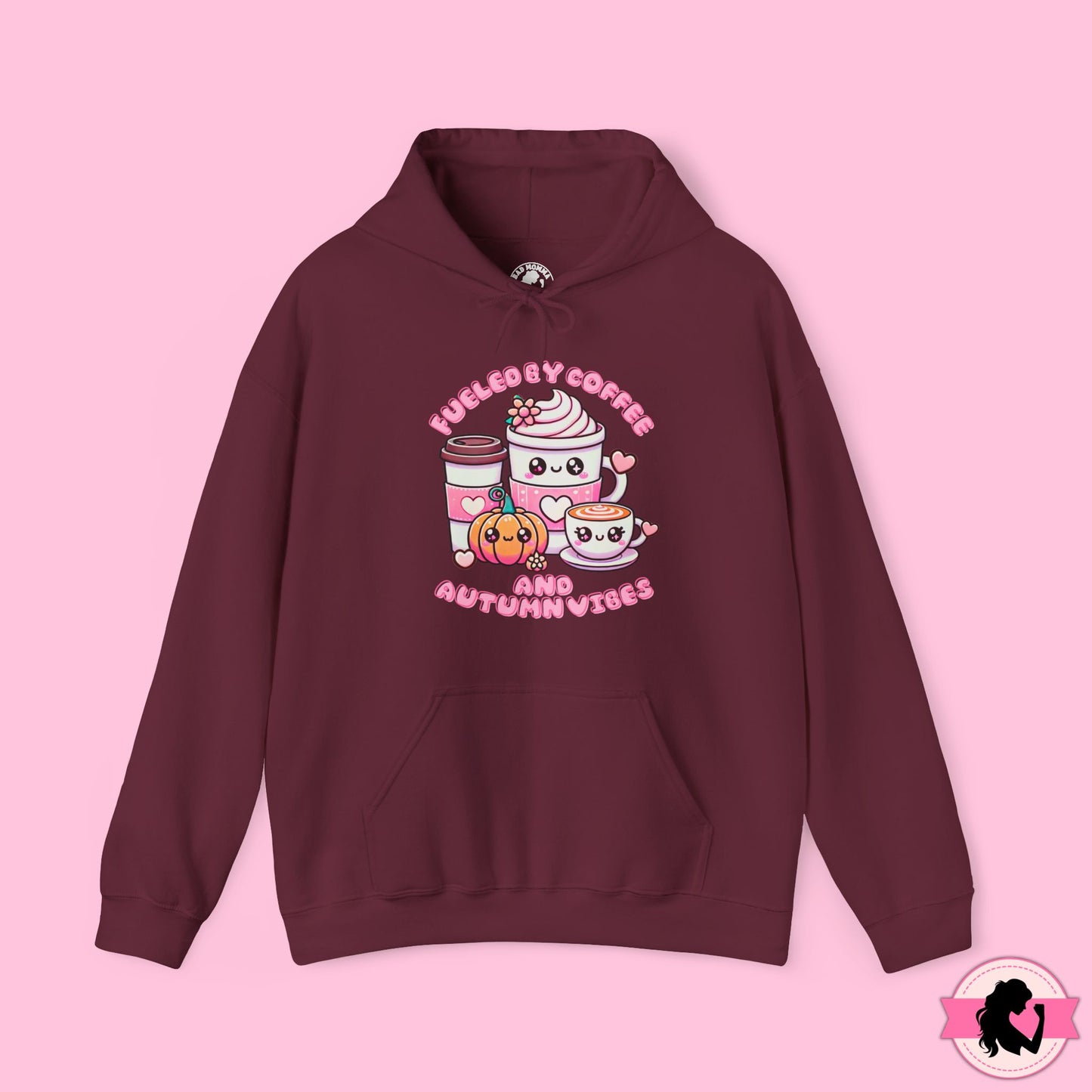 Fueled by Coffee and Autumn Vibes Hoodie