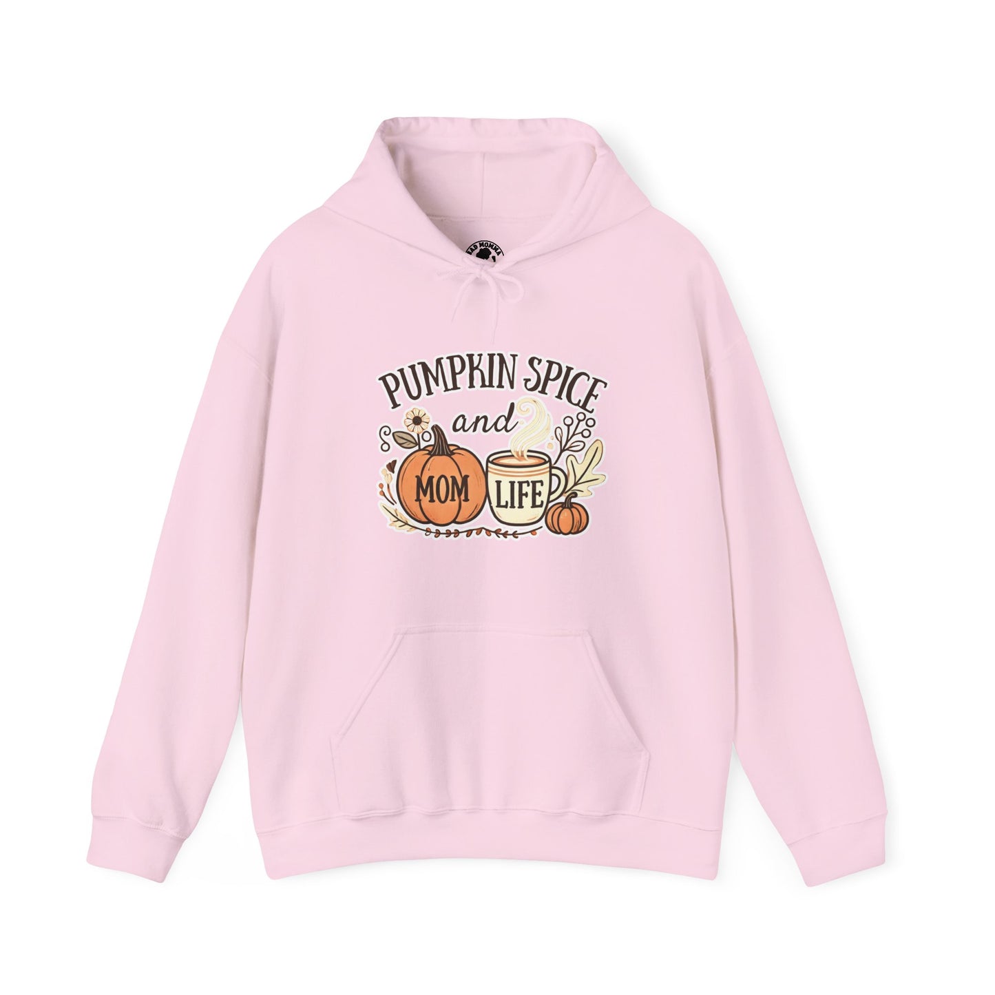 Pumpkin Spice and Mom Life Fall Hoodie