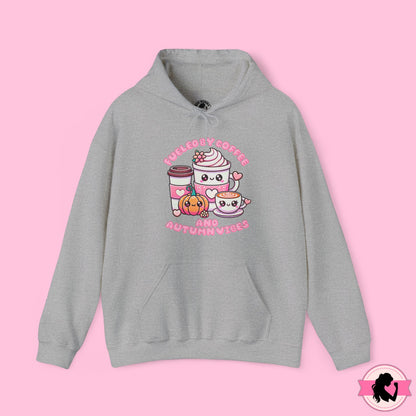 Fueled by Coffee and Autumn Vibes Hoodie