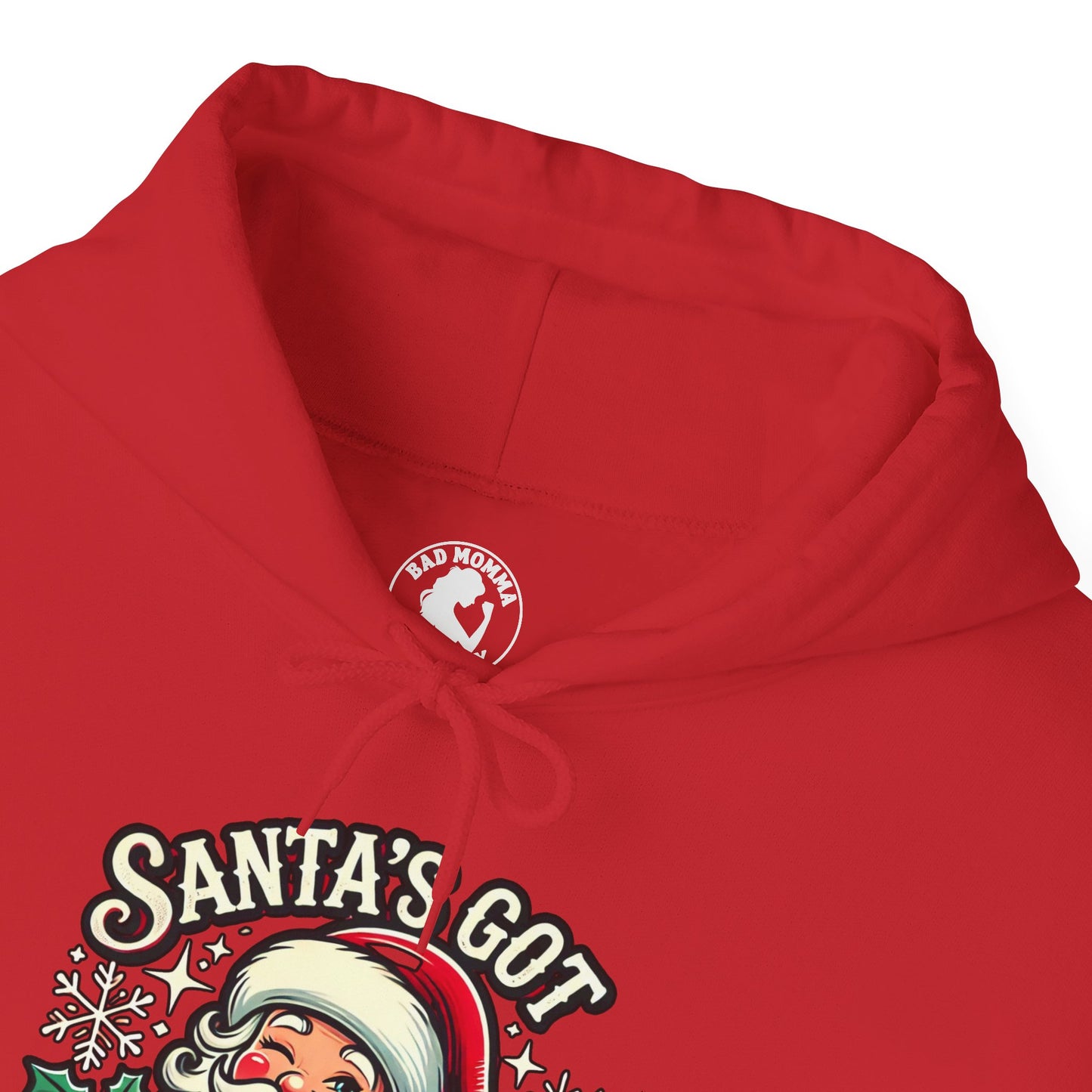 Santa’s Got Nothing On This Mama Christmas Hoodie