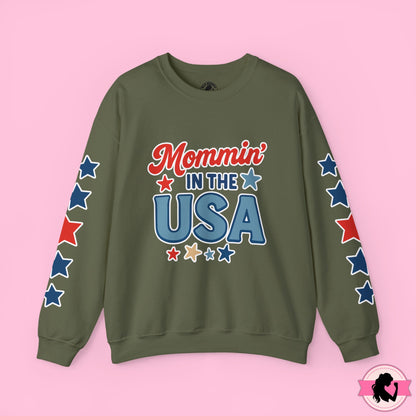 Mommin in the USA Sweatshirt