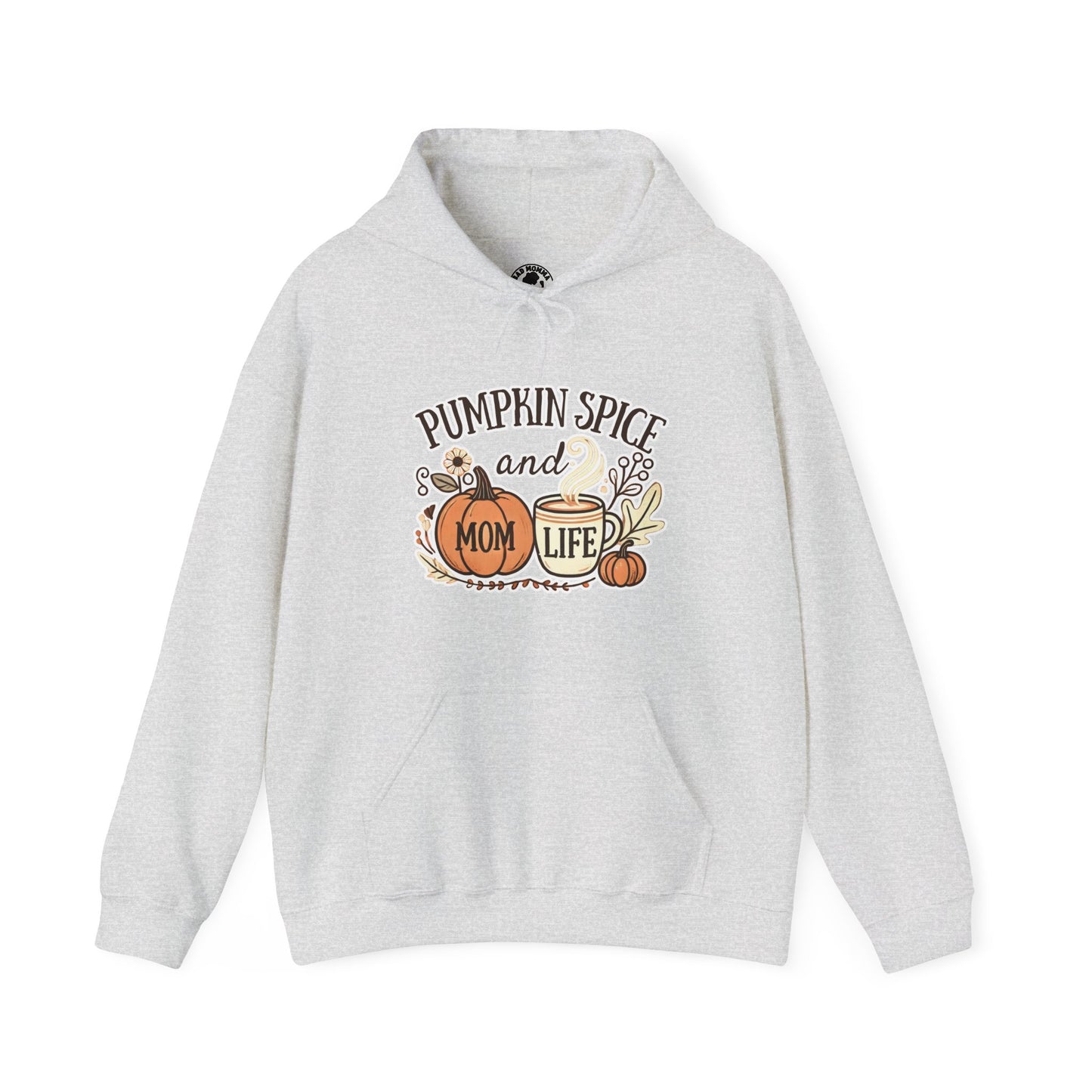 Pumpkin Spice and Mom Life Fall Hoodie