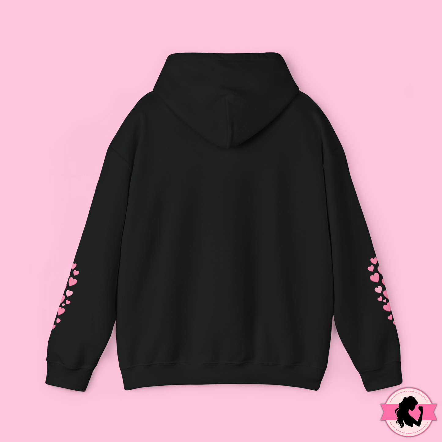 Mommy Pink Heart Hoodie